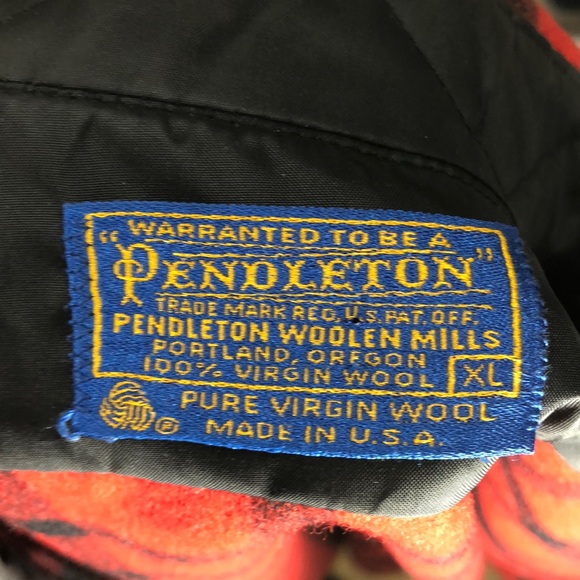 SOLD! 1950s VTG Virgin Wool Pendleton Woolen Mills - Picture 2 of 8